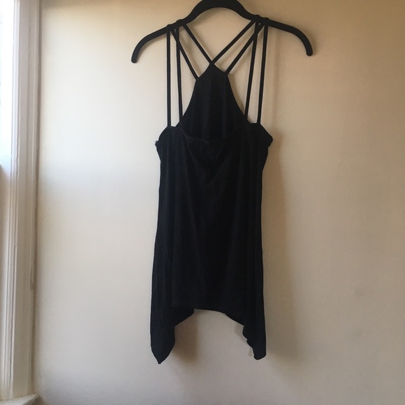 LAST CHANCE evereve x michael stars strappy black top - Picture 4 of 9